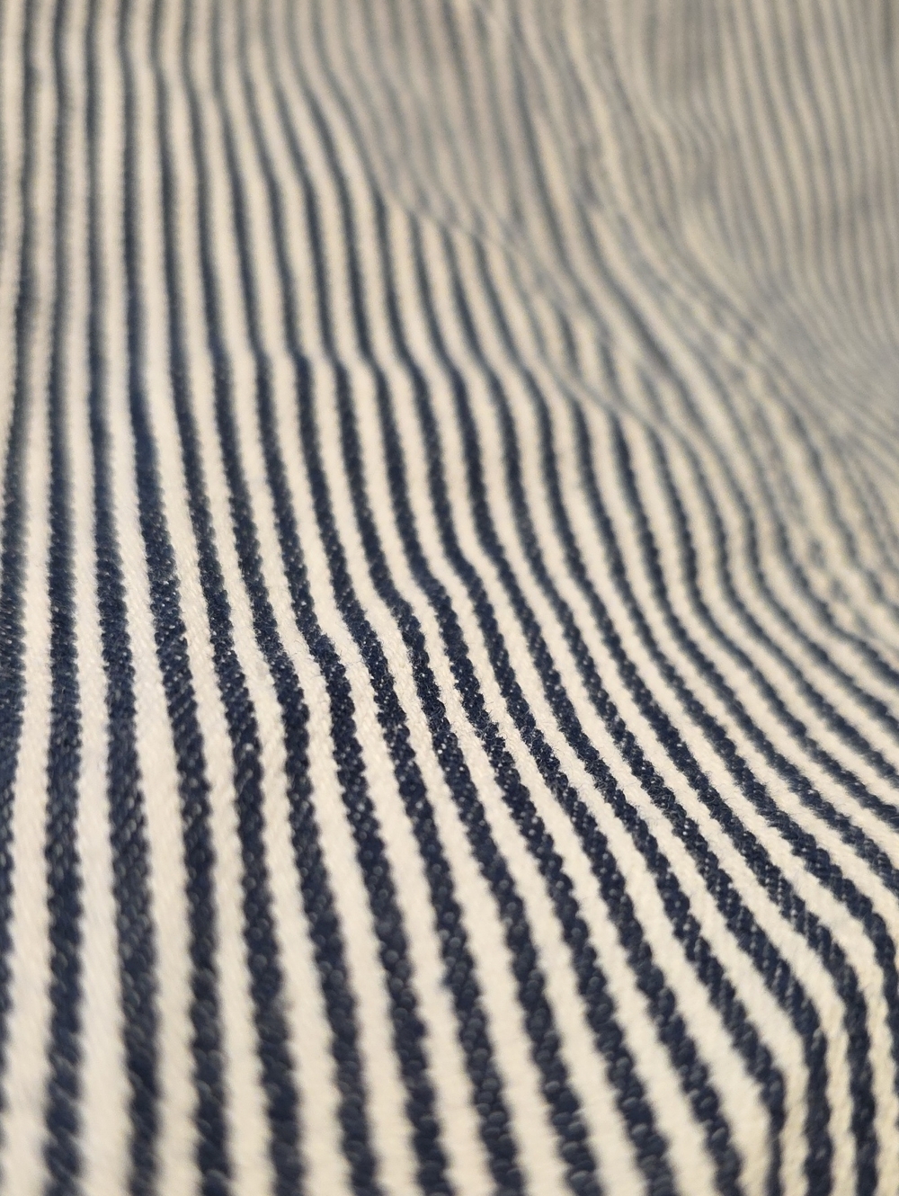 Christopher & Banks Navy and White Striped Cotton Jacket - Picture 8 of 9